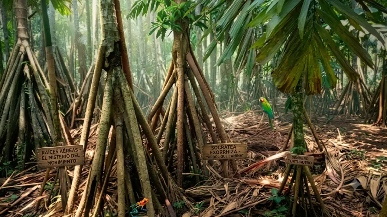 Conozca el misterioso árbol que camina en Tortuguero: Un enigma en el Caribe de Costa Rica